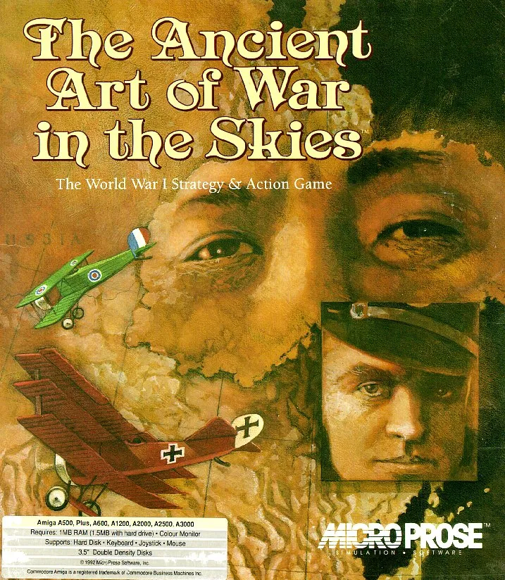 The Ancient Art of War in the Skies box art
