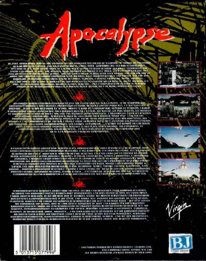 Apocalypse box back