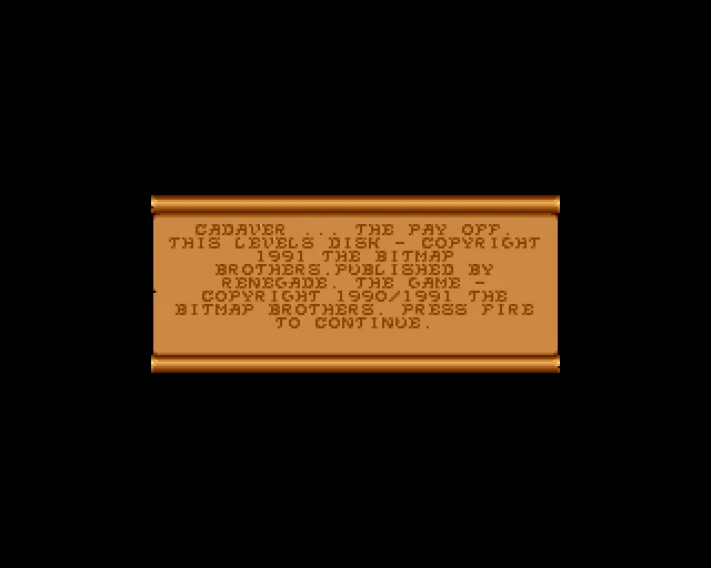 Cadaver: The Payoff screenshot