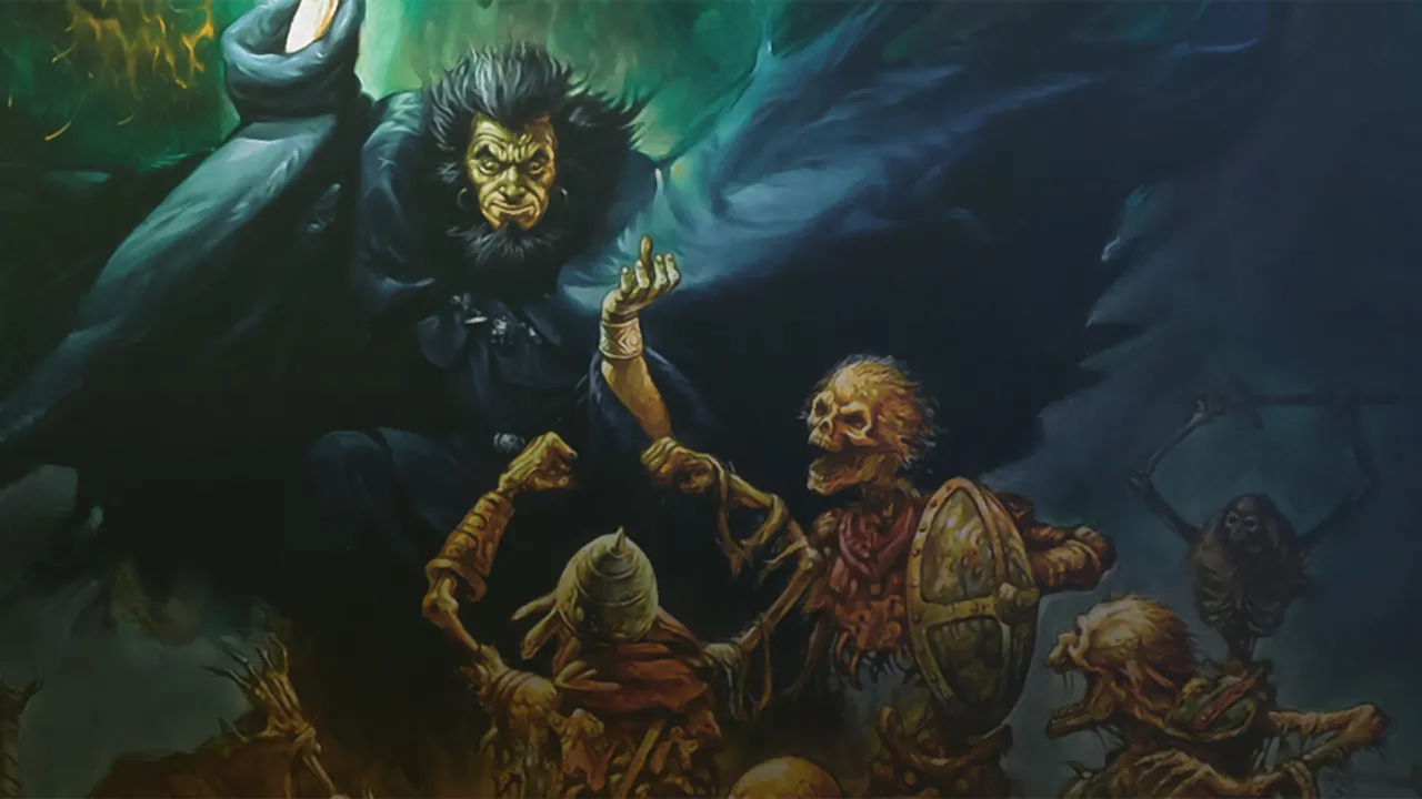 Backdrop artwork for Eye of the Beholder II: The Legend of Darkmoon