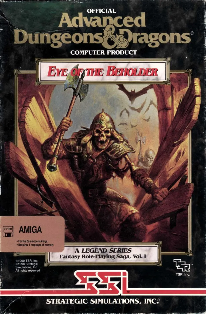 Eye of the Beholder box art