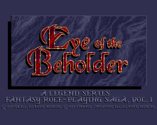 Eye of the Beholder screenshot
