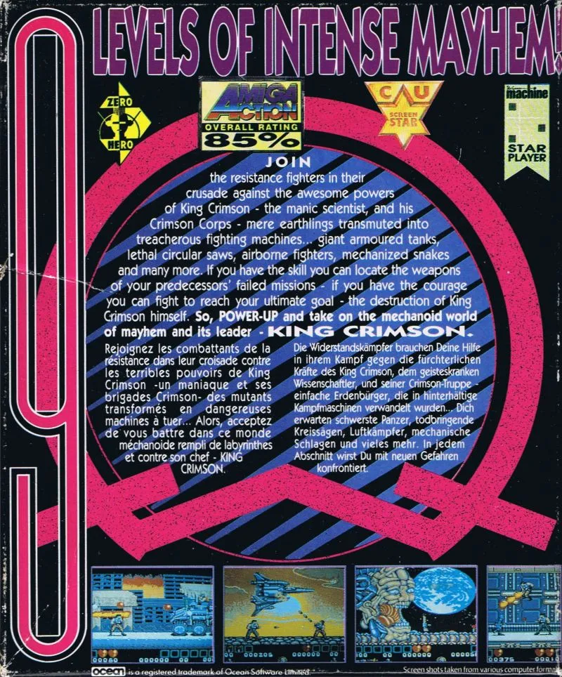 Midnight Resistance box back