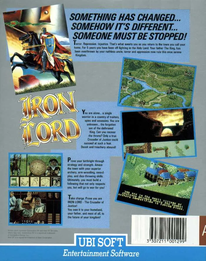 Iron Lord box back