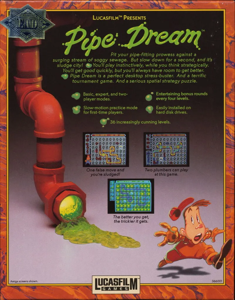Pipe Mania box back