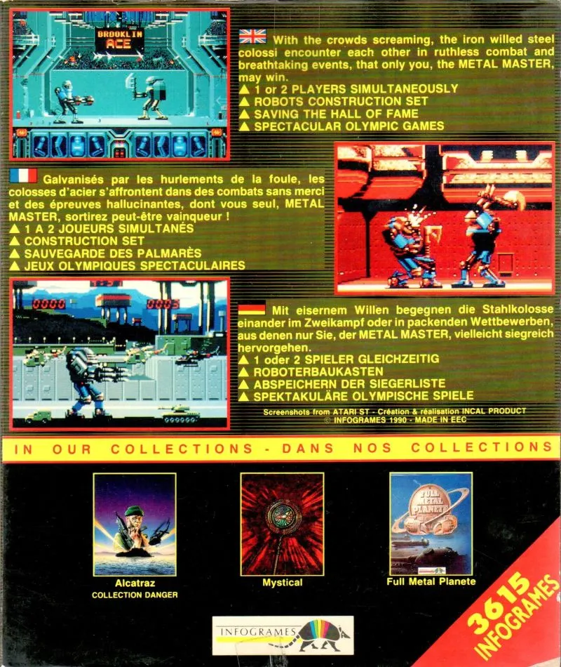 Metal Masters box back