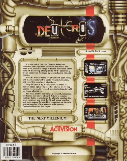 Deuteros: The Next Millennium box back