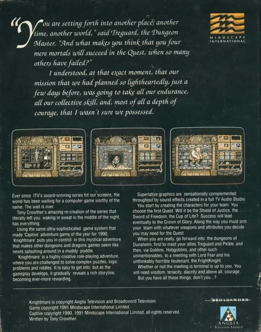 Knightmare box back
