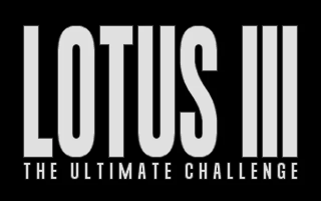 Lotus III: The Ultimate Challenge screenshot