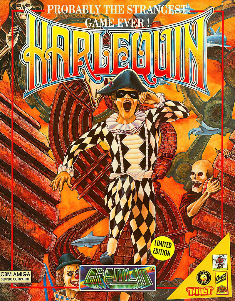 Harlequin box art