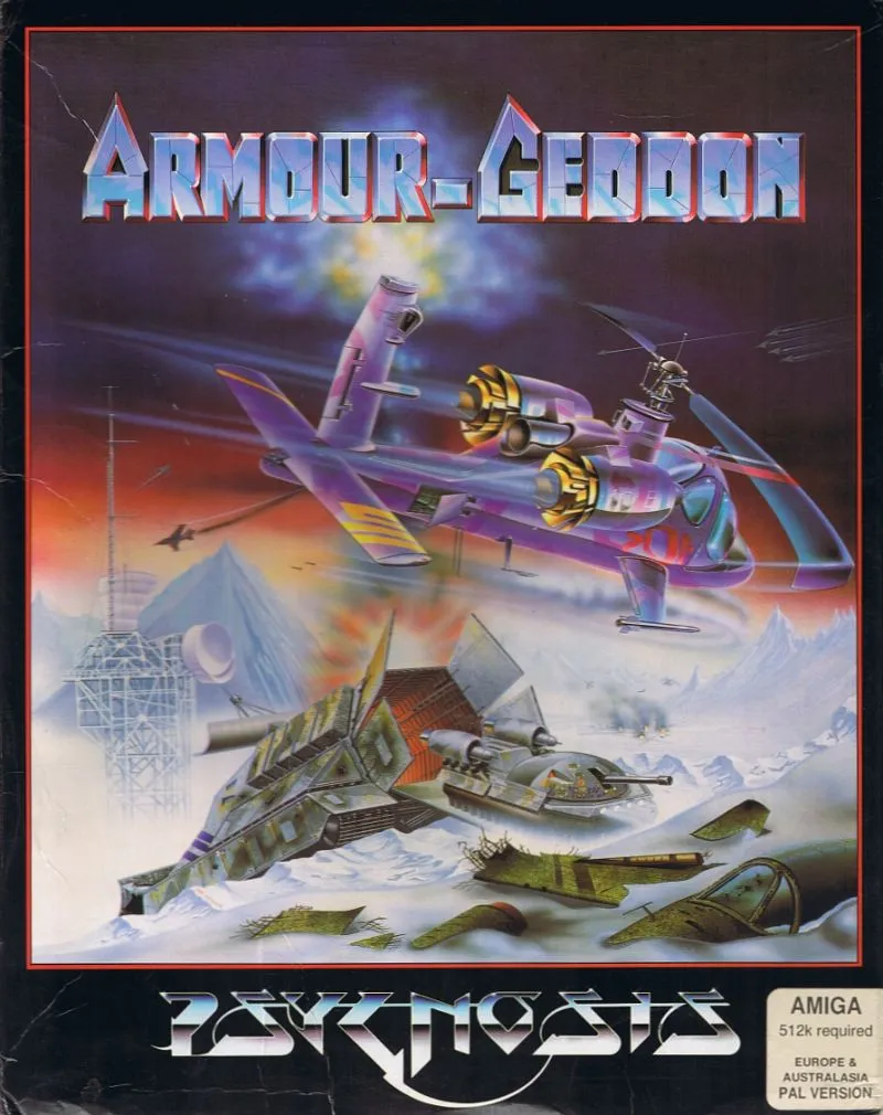 Armour-Geddon box art