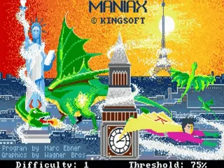 Maniax screenshot