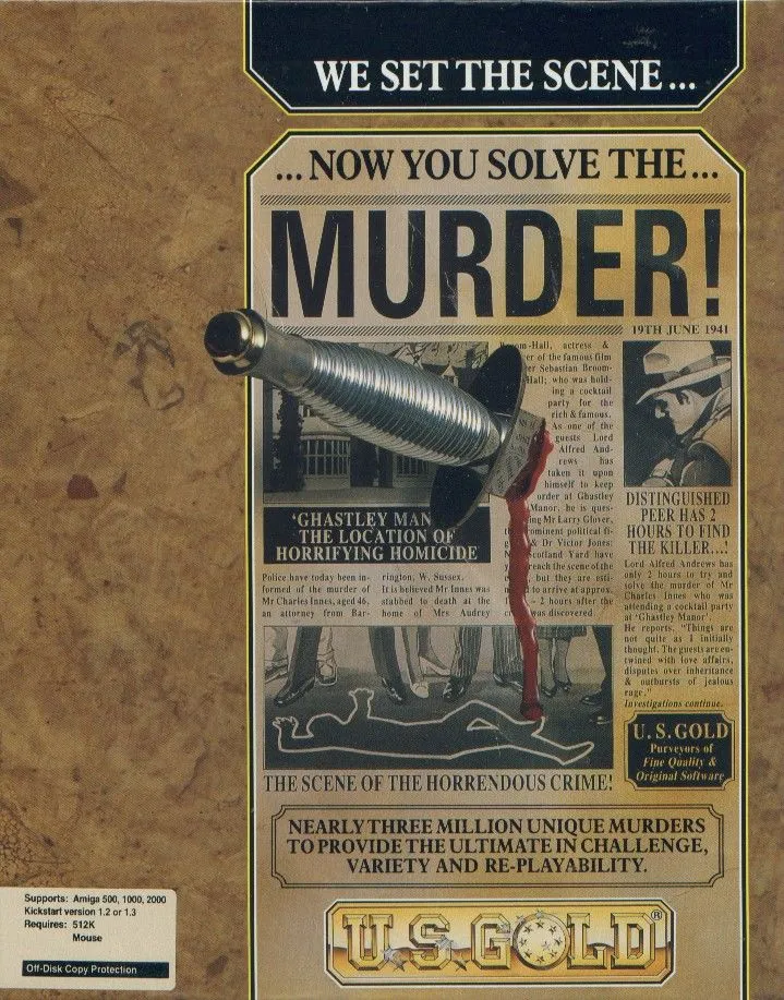 Murder box art