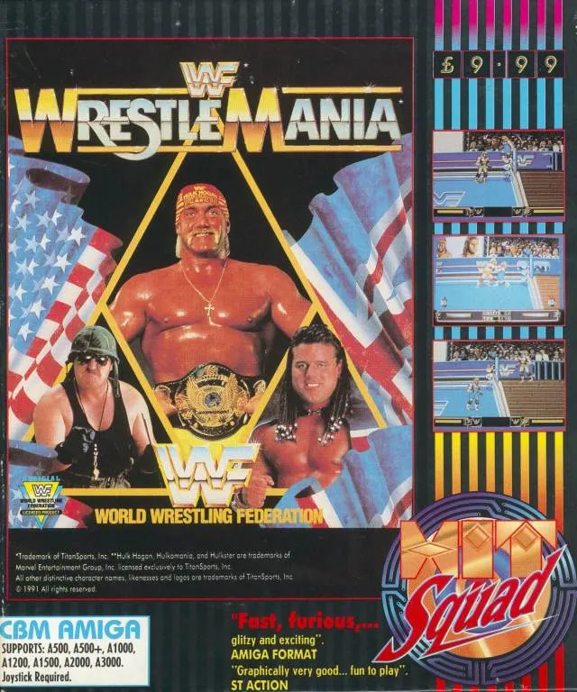 WWF WrestleMania box art