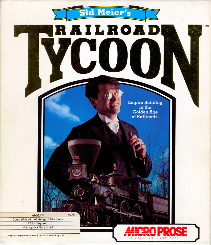 Railroad Tycoon box art