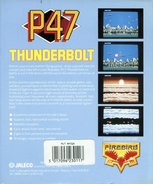 P47 Thunderbolt box back