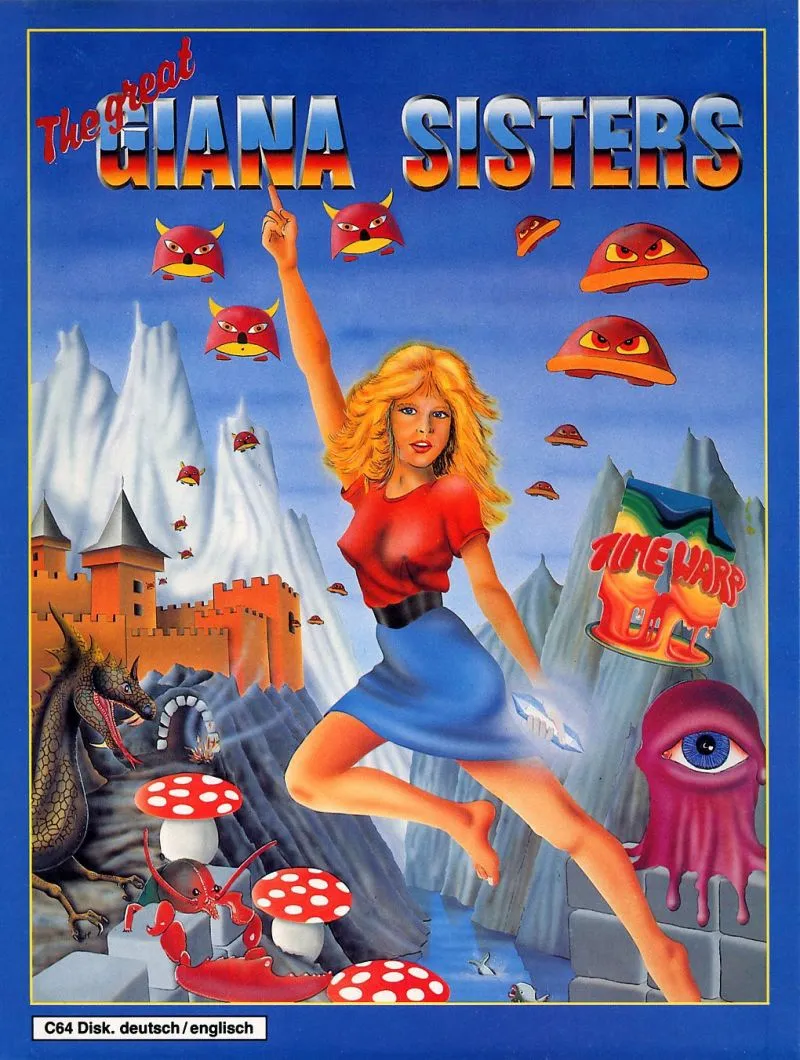 The Great Giana Sisters box art