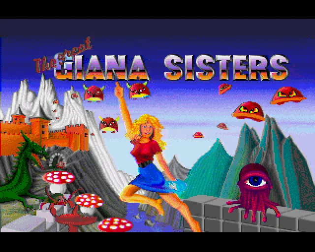 The Great Giana Sisters screenshot