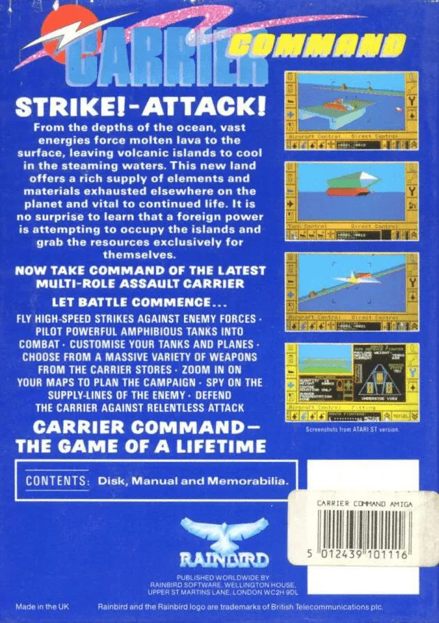 Carrier Command box back