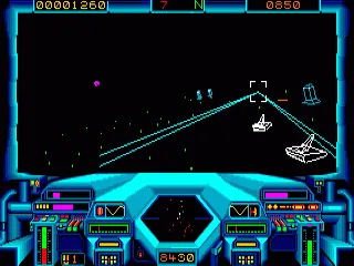Backdrop artwork for Starglider