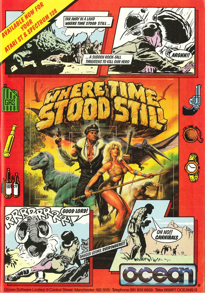 Where Time Stood Still box art