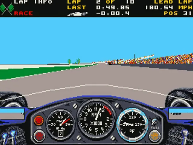 Backdrop artwork for Indianapolis 500: The Simulation
