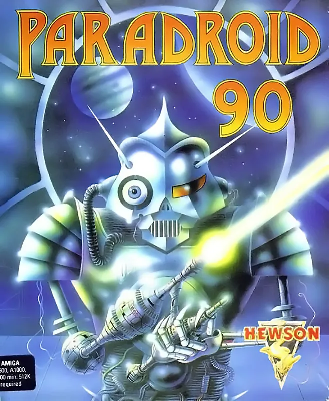 Paradroid 90 box art