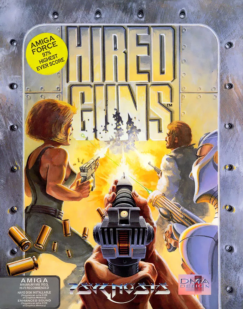 Hired Guns box art