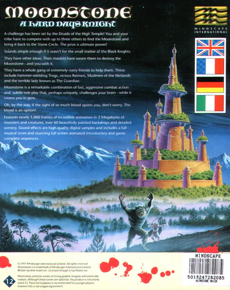 Moonstone: A Hard Days Knight box back