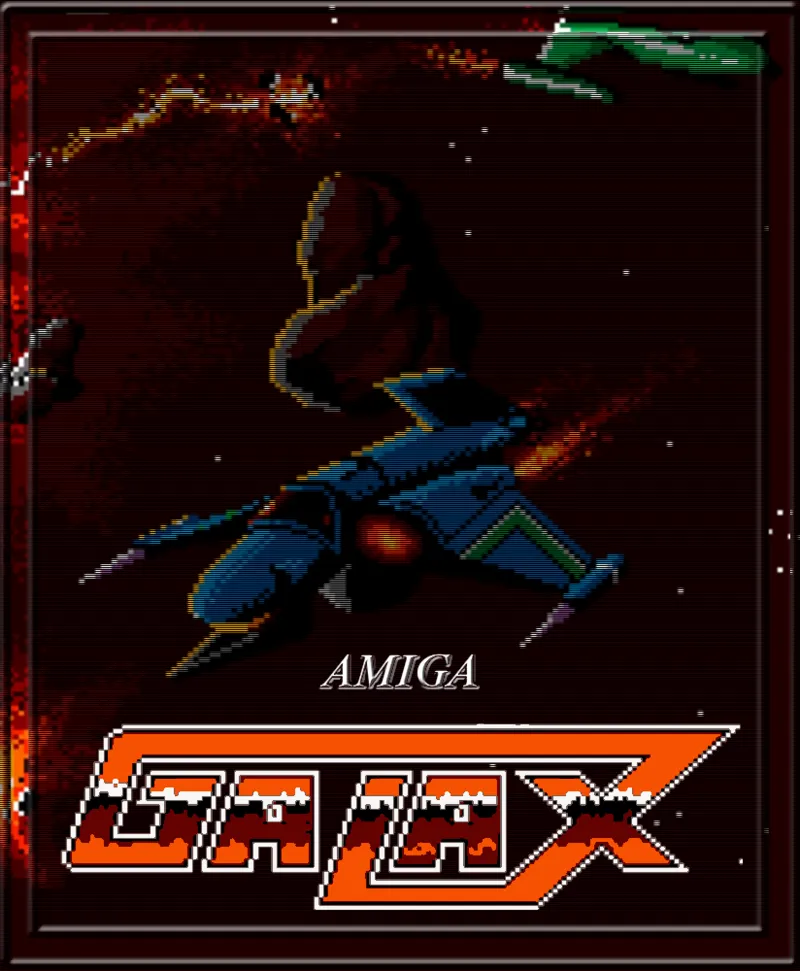 3D Galax cover art for Commodore Amiga