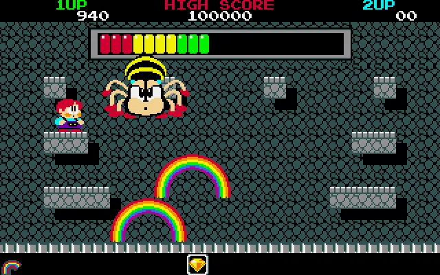 Backdrop artwork for Rainbow Islands