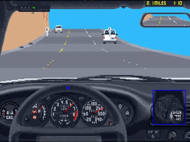 Backdrop artwork for Test Drive 2 & Data Disks