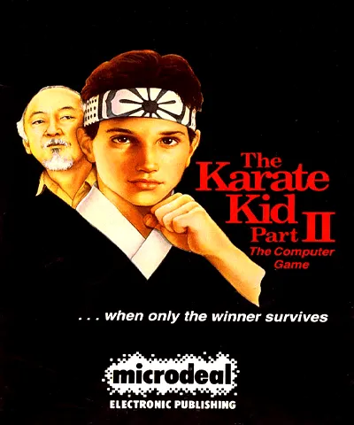 Karate Kid 2 box art