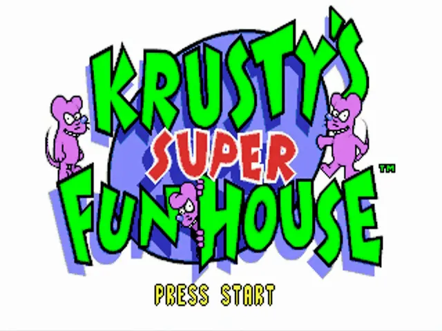 Krustys Super Fun House screenshot