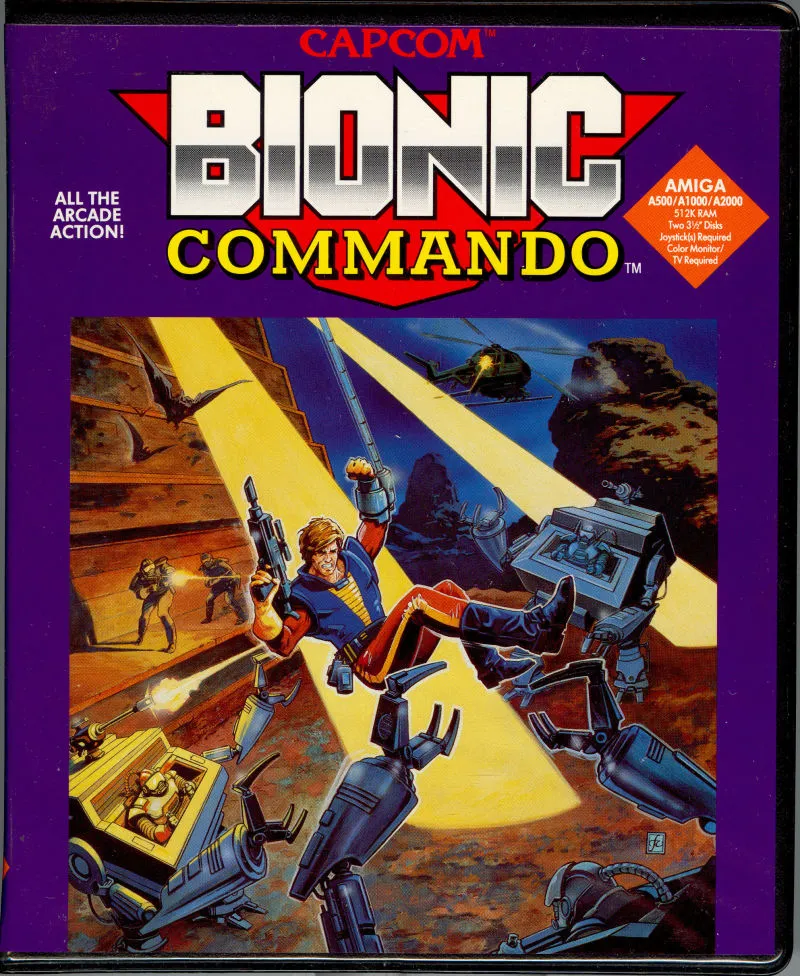 Bionic Commando box art
