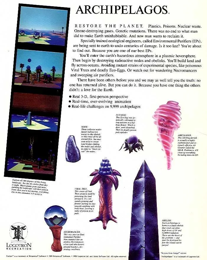 Archipelagos box back
