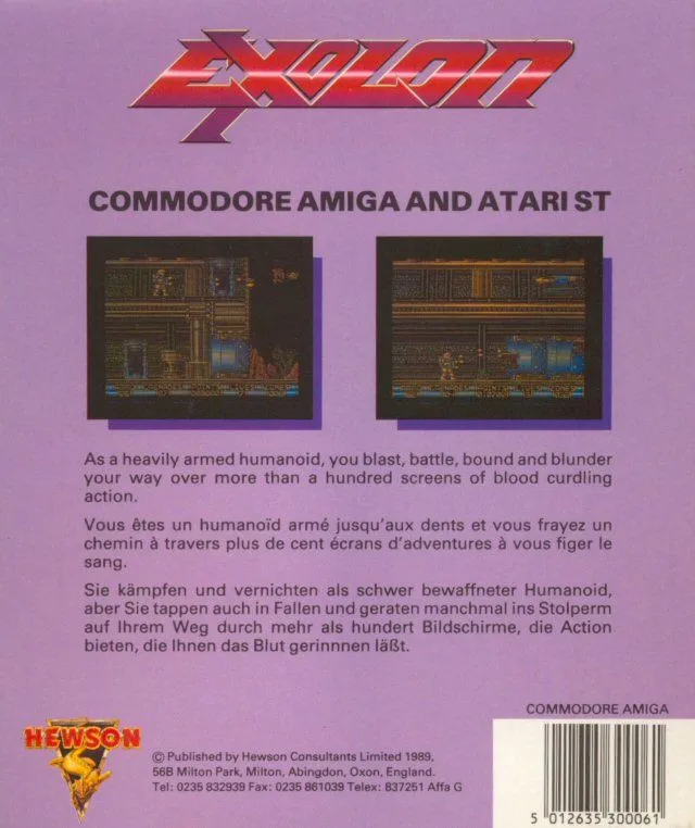 Exolon box back