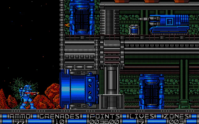 Backdrop artwork for Exolon