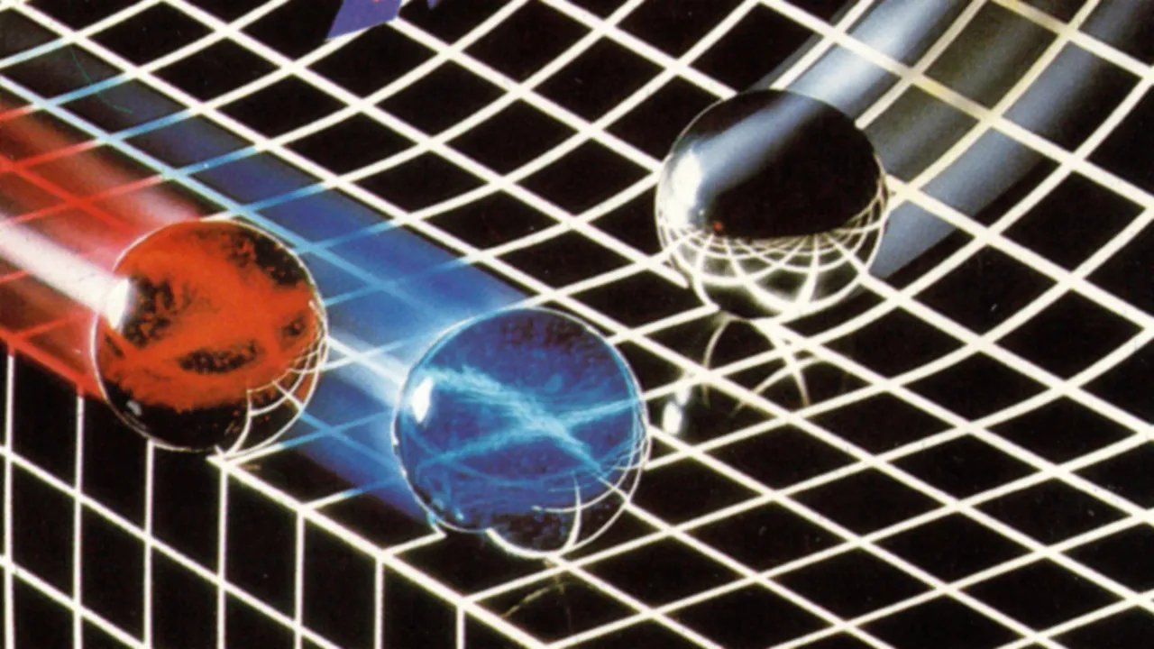 Backdrop artwork for Marble Madness