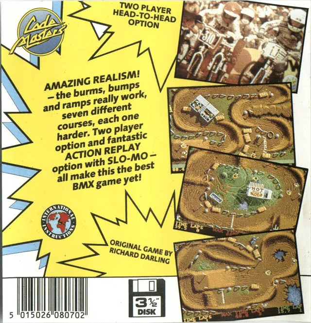 BMX Simulator box back