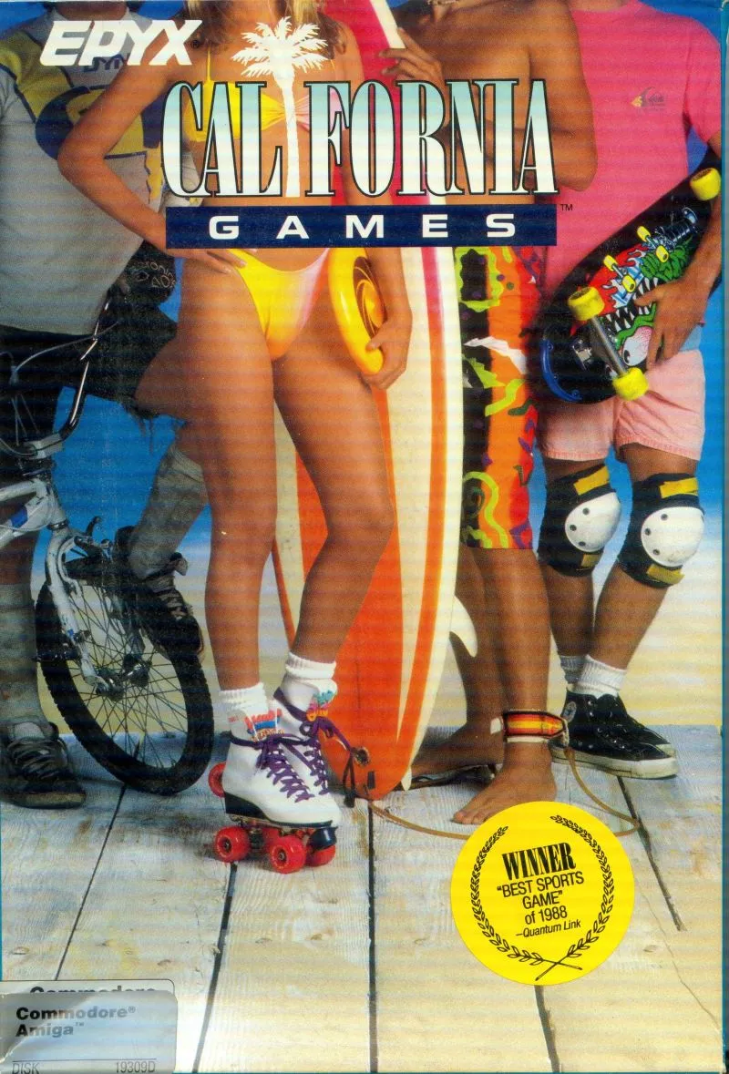California Games box art