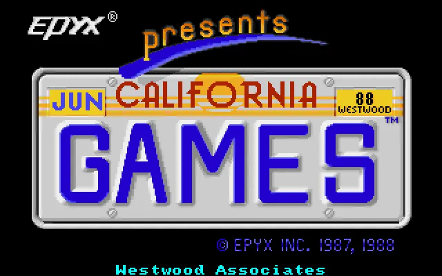 California Games screenshot