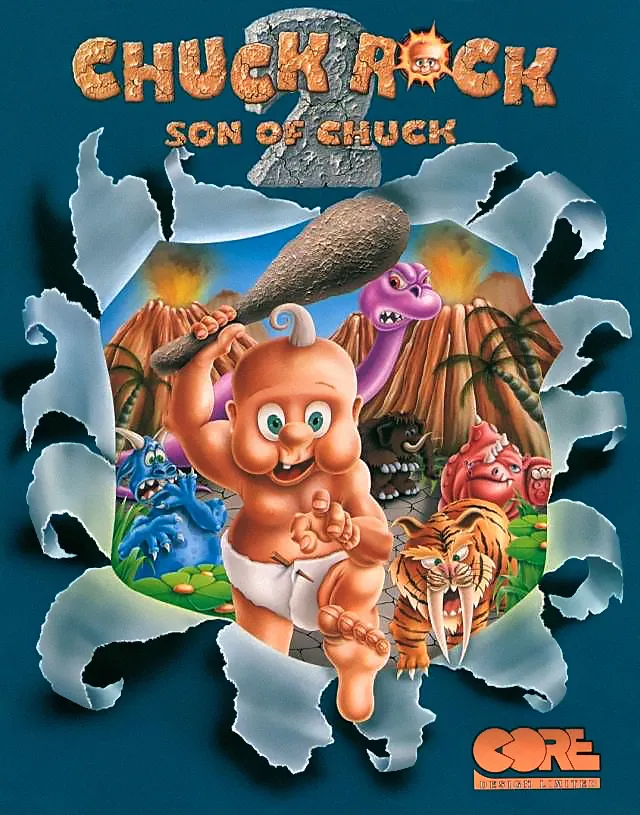 Chuck Rock II: Son of Chuck box art