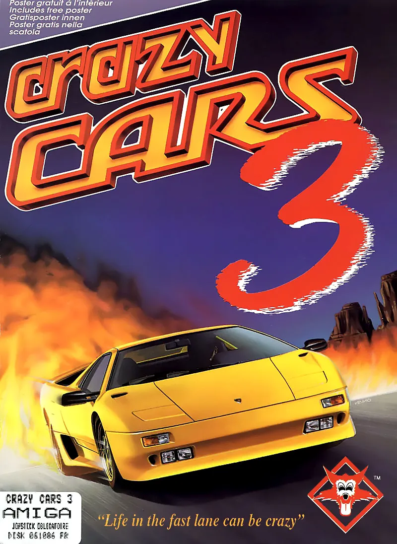 Crazy Cars 3 box art