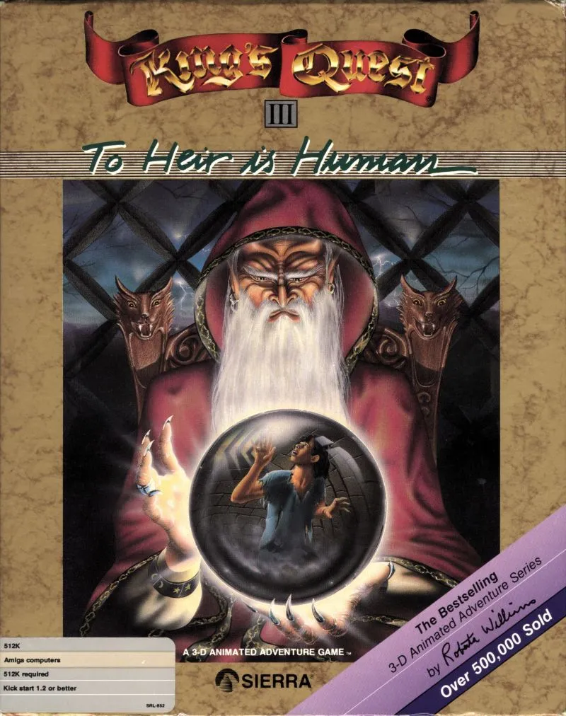 King's Quest III: To Heir is Human box art