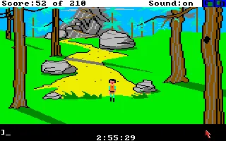 Backdrop artwork for King's Quest III: To Heir is Human
