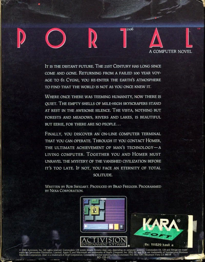 Portal box back