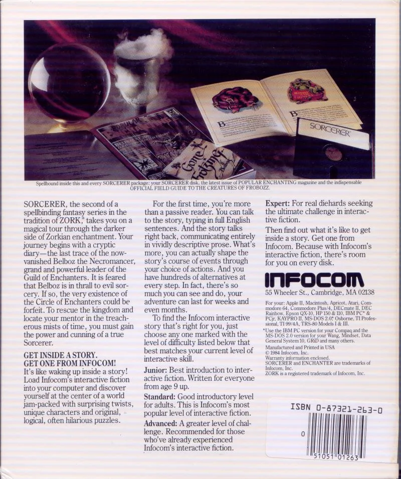 Sorcerer box back