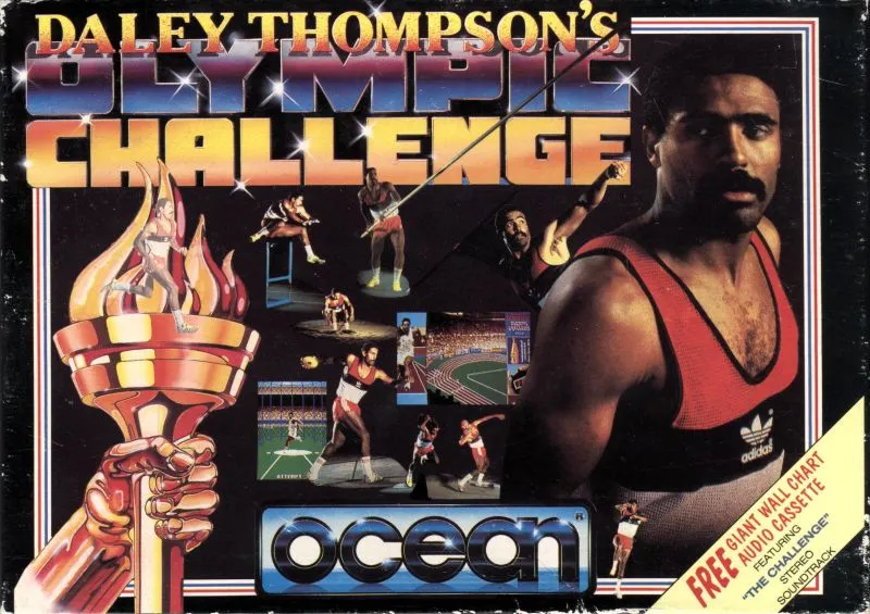 Daley Thompson's Olympic Challenge box art