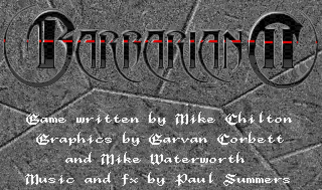 Barbarian II (Psygnosis) screenshot